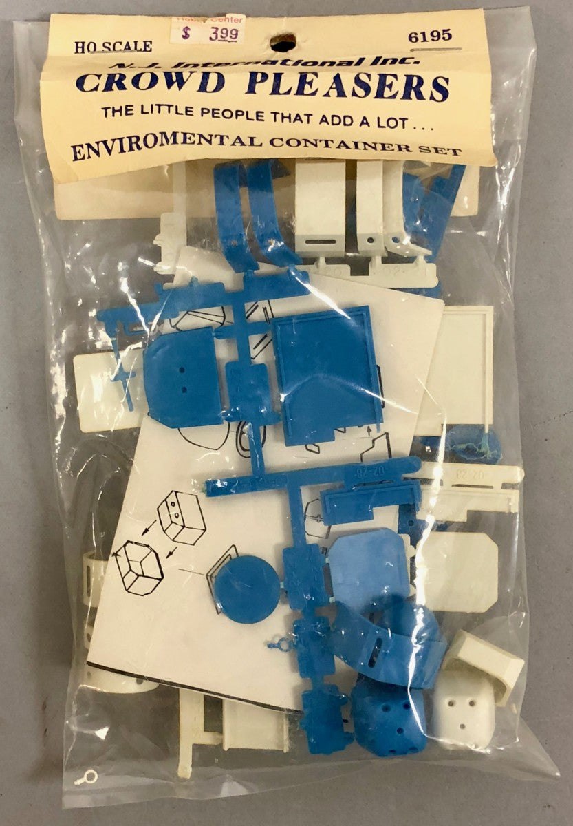 NJ International 6195 HO Scale Environmental Container Set Kit