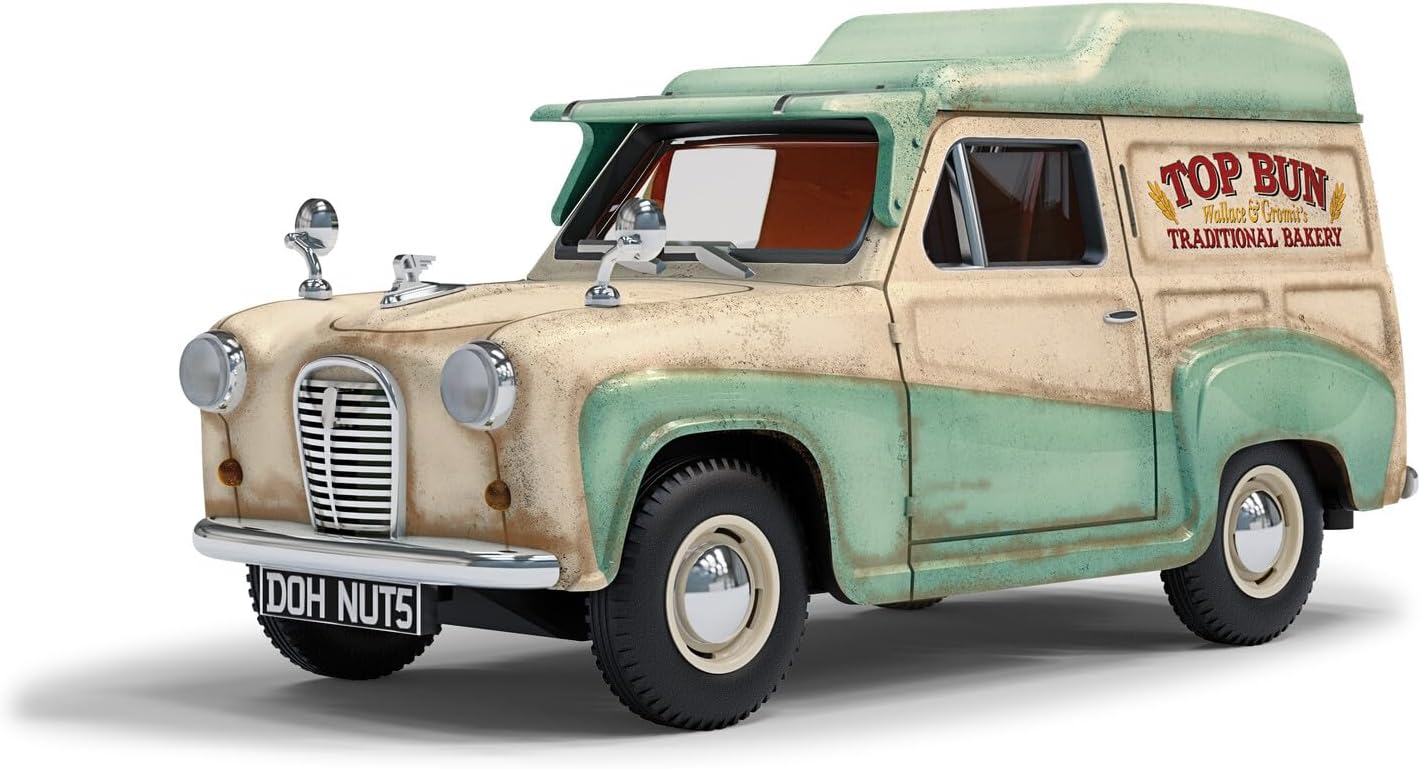 Corgi CC80505 1:43 Wallace & Gromit Austin A35 Van Collection Diecast Model