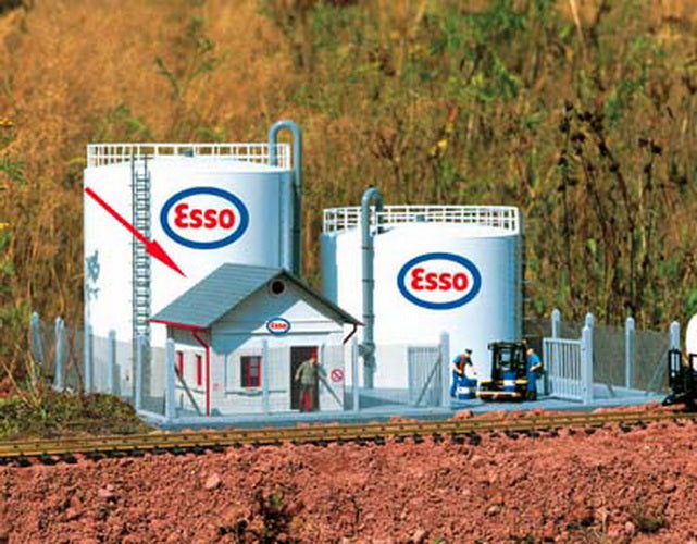 Piko 62037 G ESSO Tank Depot Office Building Kit