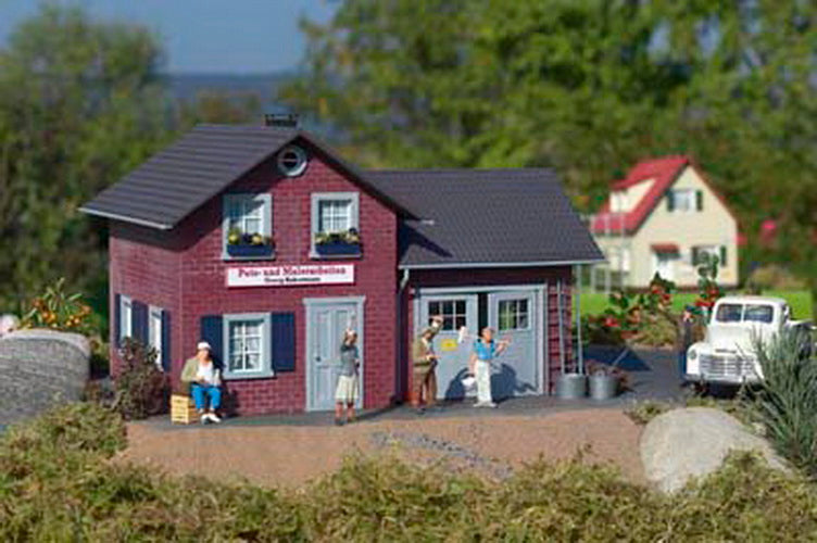 Piko 62078 G Mel's Fix-It Shop Building Kit