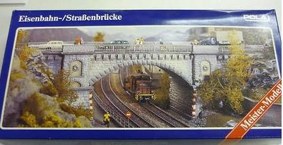Pola 621 HO Railway/Road Bridge Building Kit