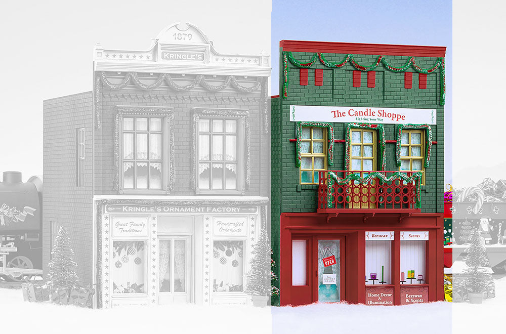 Piko 62269 G ChristmasTown Candle Shop Building Kit