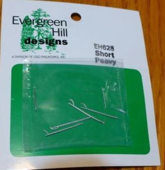 Evergreen Hill HO 628 Peavy Short (Pack of 4)