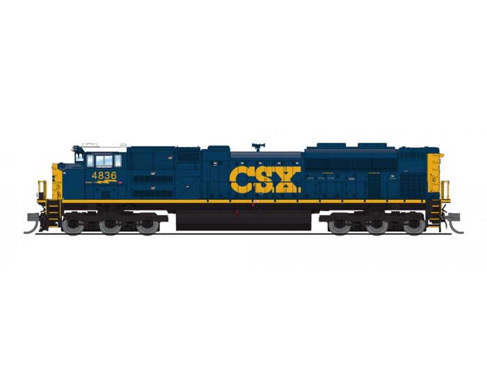 Broadway Limited 6296 N CSX EMD SD70ACe Diesel Locomotive Sound/DC/DCC #4836