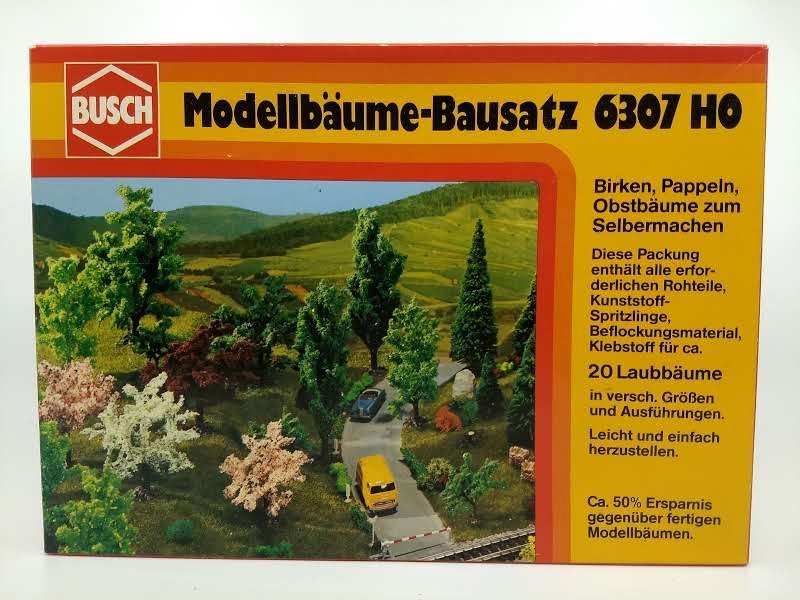 Busch 6307 HO 20 Model Tree Kit