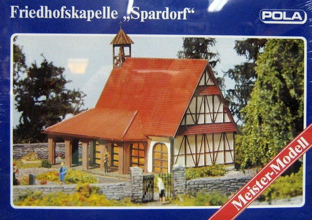 Pola 631 HO "Spardorf" Cemetery Chapel Building Kit