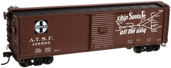 Atlas 6423-2 HO Santa Fe El Capitan USRA Steel Rebuilt Box Car #148595