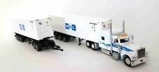 Herpa 6466 HO Peterbilt 389 A Train Tractor with 2 40' MOL Containers on Chassis