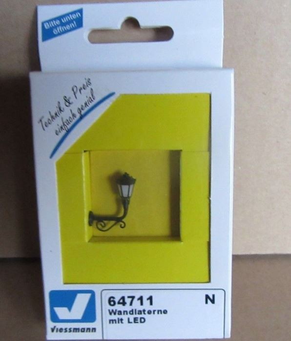 Viessmann Modellspielwaren 64711 N Scale LED Wall Lantern
