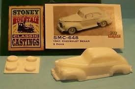 Stoney Mountain SMC-648 HO Chevrolet Sedan 2 Door 1941 Resin Kit
