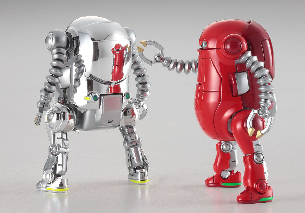 Hasegawa 64801 1:35 MechatroWeGo No.20 Kyushiki "Red & Gin" Plastic Model Kit