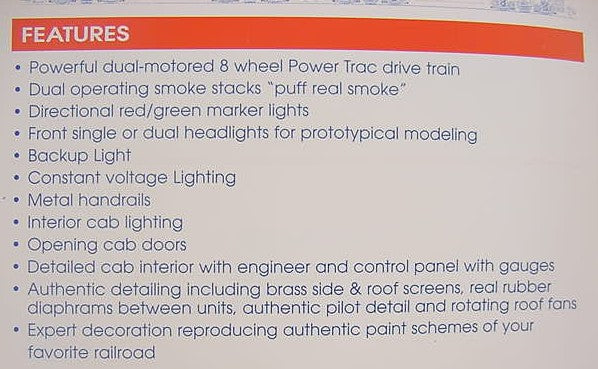 USA Trains 22354 G Canadian Pacific F-3A Diesel Locomotive