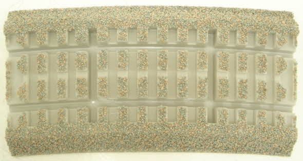 Atlas 66063 O72 Half Curve Track Roadbed
