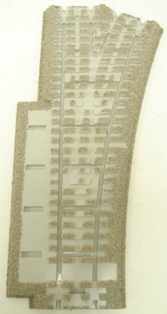 Atlas 66073 O72 Right Hand Switch Roadbed