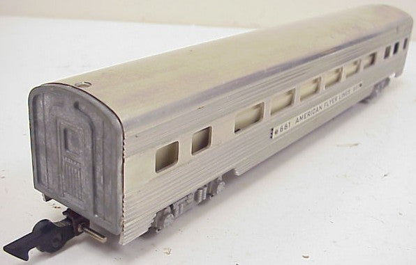American Flyer 661 Vintage S Gauge Aluminum Pullman Passenger Car