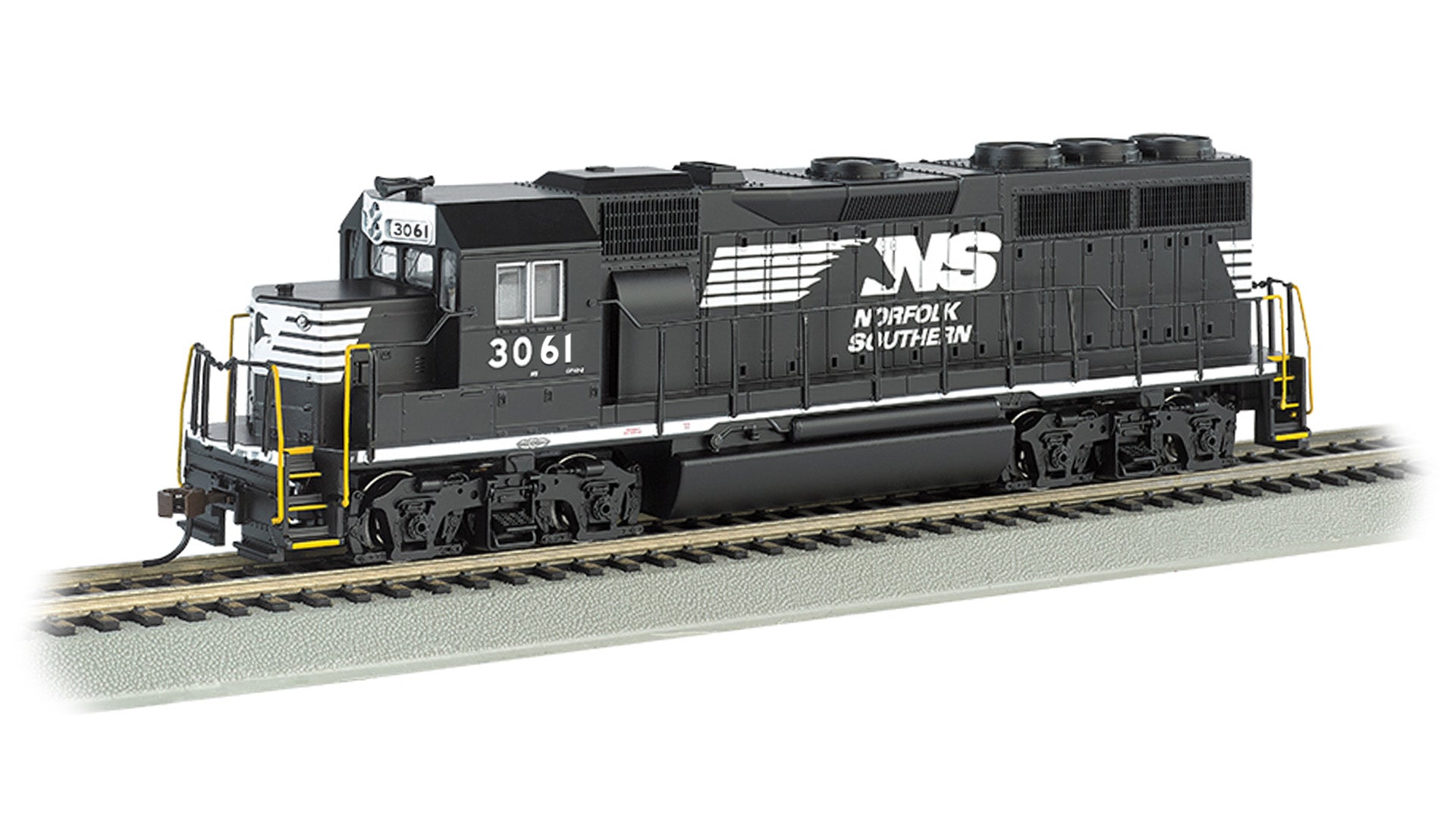 Bachmann 66309 HO NS EMD GP40 Diesel Locomotive - Sound-Value Equipped #3061