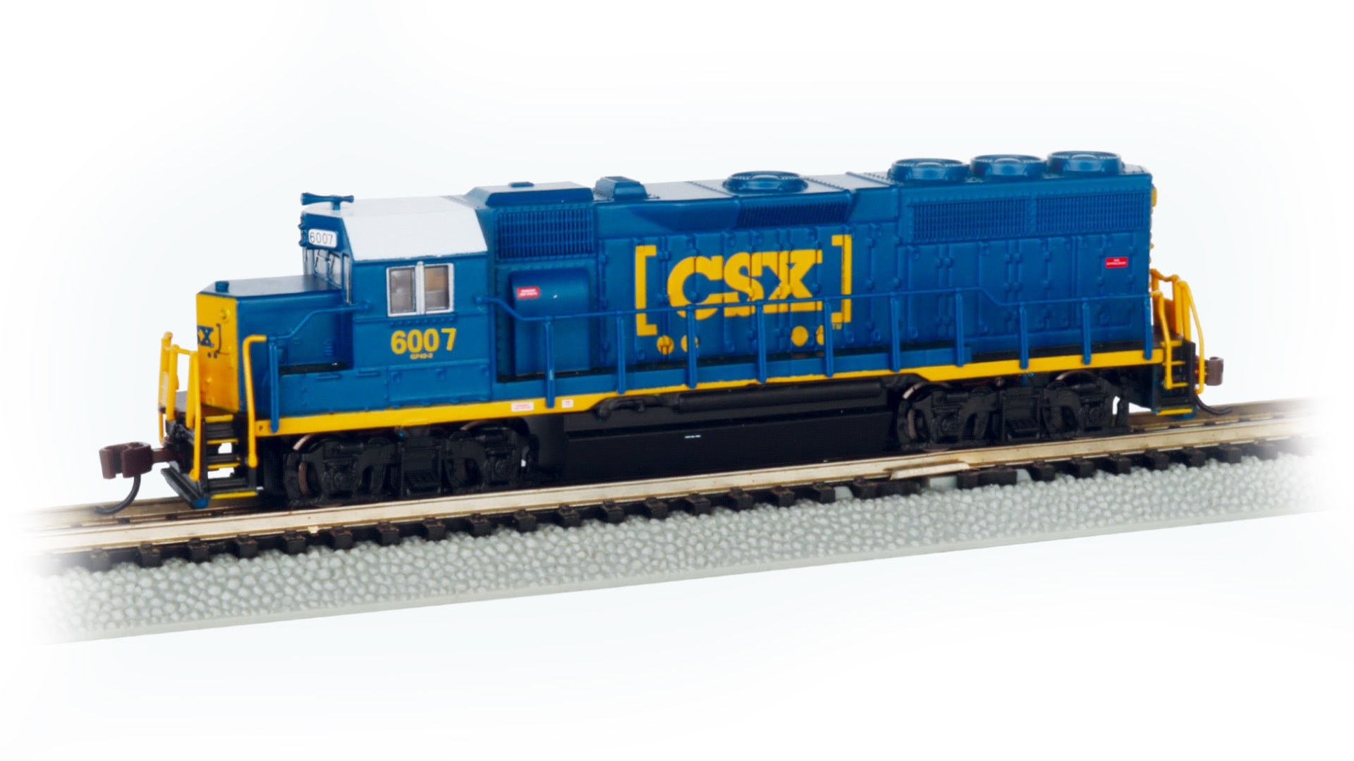 Bachmann 66359 N CSX EMD GP40 Diesel Locomotive - DCC and Sound #6007