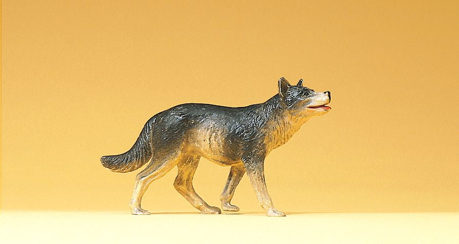 Preiser 47526 G Animals - Wolf Walking Figure