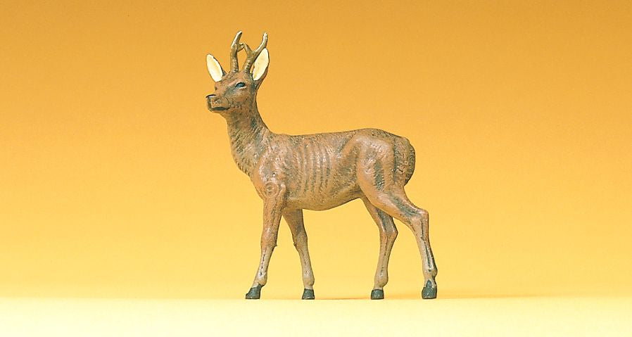 Preiser 47704 G Animals - Standing Roe Buck Figure