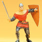 Preiser 51003 G Norman Attacking with Sword & Shield Figure #2