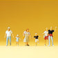 Preiser 79094 N Passers-By Hurrying Figures (Set of 6)