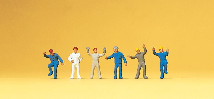 Preiser 79105 N Steeplejacks Figures (Set of 6)