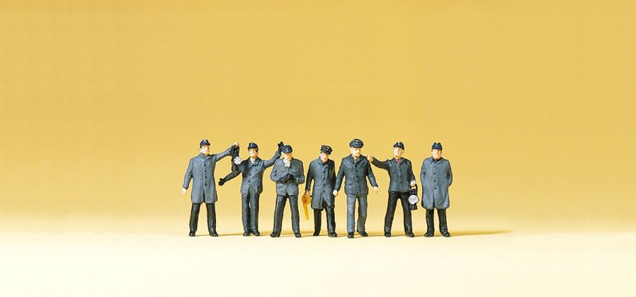 Preiser 79147 N DB Railway Yard Workers Figures (Set of 7)