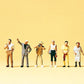 Preiser 79167 N At the Company Outing Figures (Set of 6)