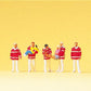 Preiser 79196 N Emergency Team and Patient Figures (Set of 4)