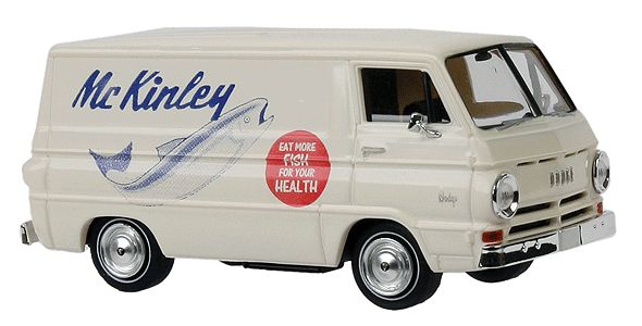 Brekina Automodelle 93437 1:87 Dodge A100 Van - Assemble "Seafood