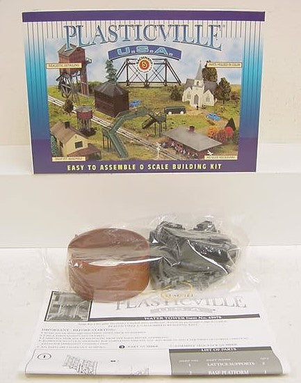 Bachmann 45978 O Plasticville Water Tank Building Kit