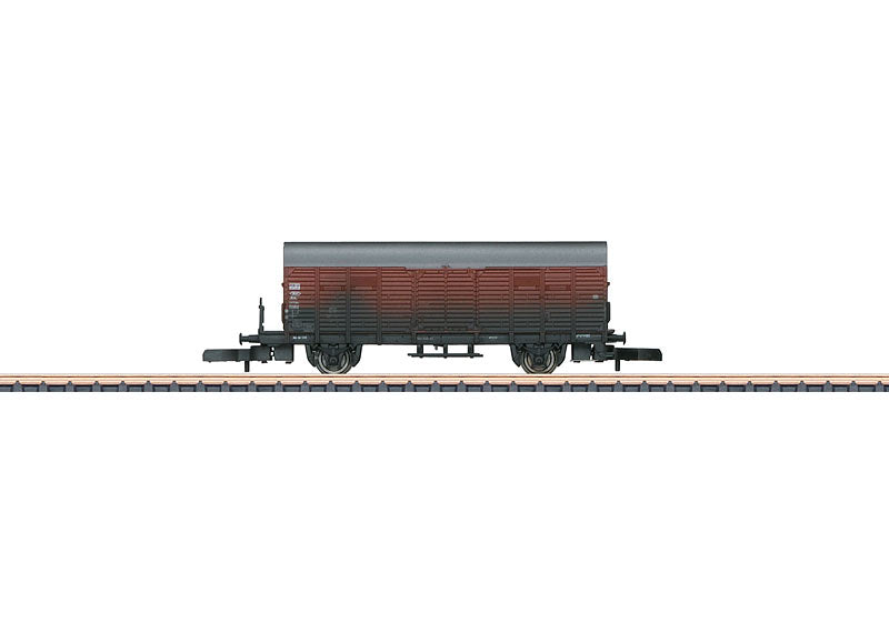 Marklin 82264 Z German Federal RR DB Type Gl 11 Boxcar w/Brakeman's Platform #1