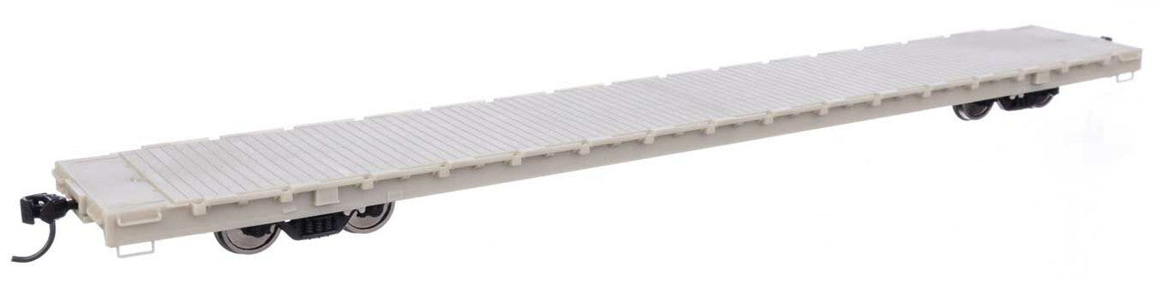 Walthers 910-50600 HO Undecorated 68' Bulkhead Flatcar - RTR