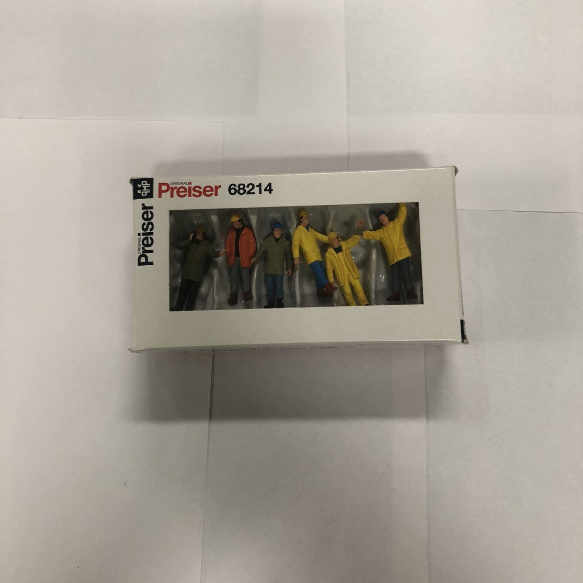 Preiser 68214 O Modern Workmen with Outdoor Clothing Figures (Set of 6)