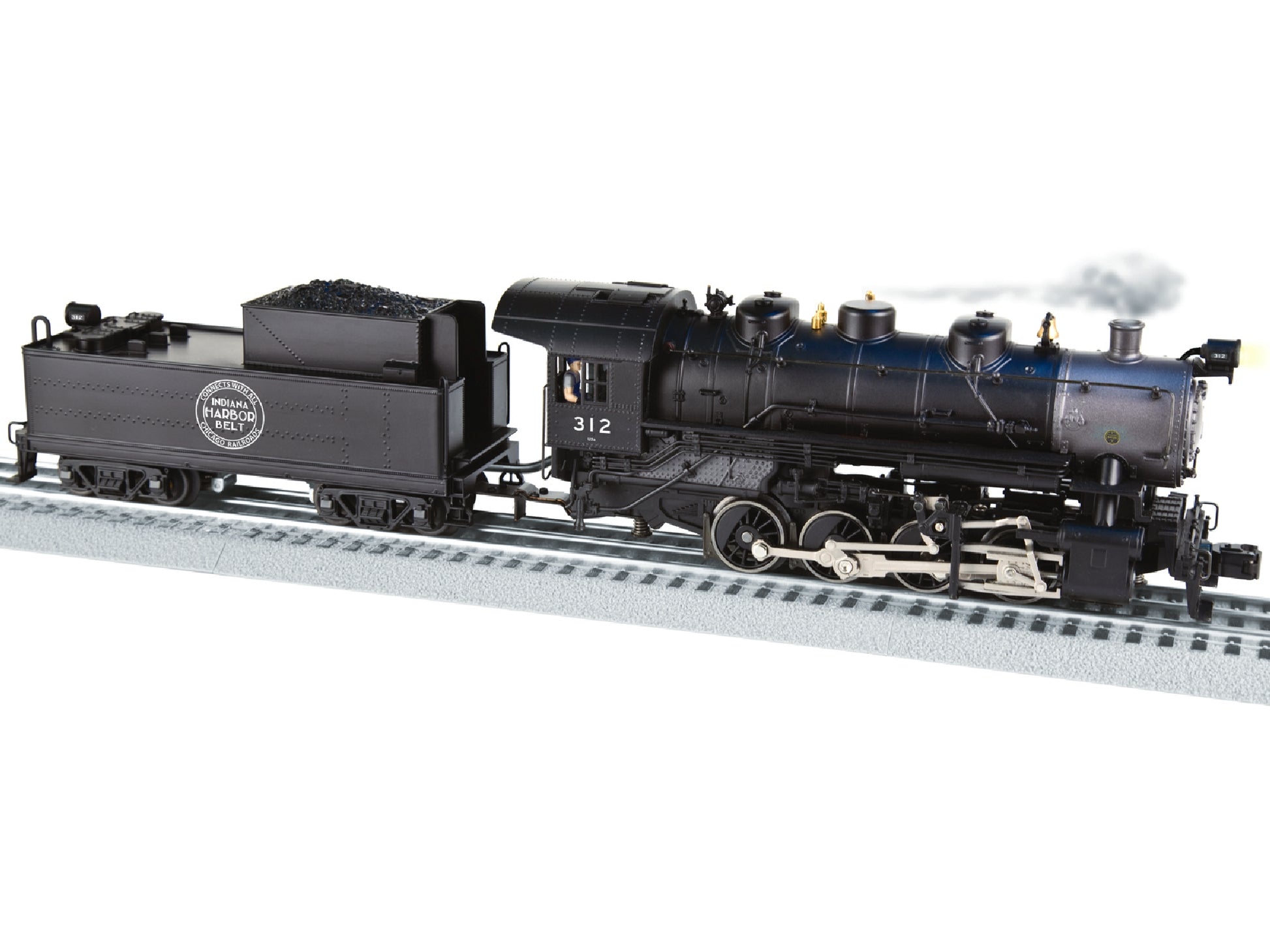 Lionel 6-83206 O Indiana Harbor Belt 0-8-0 Steam Loco w/Legacy #312 (BTO)
