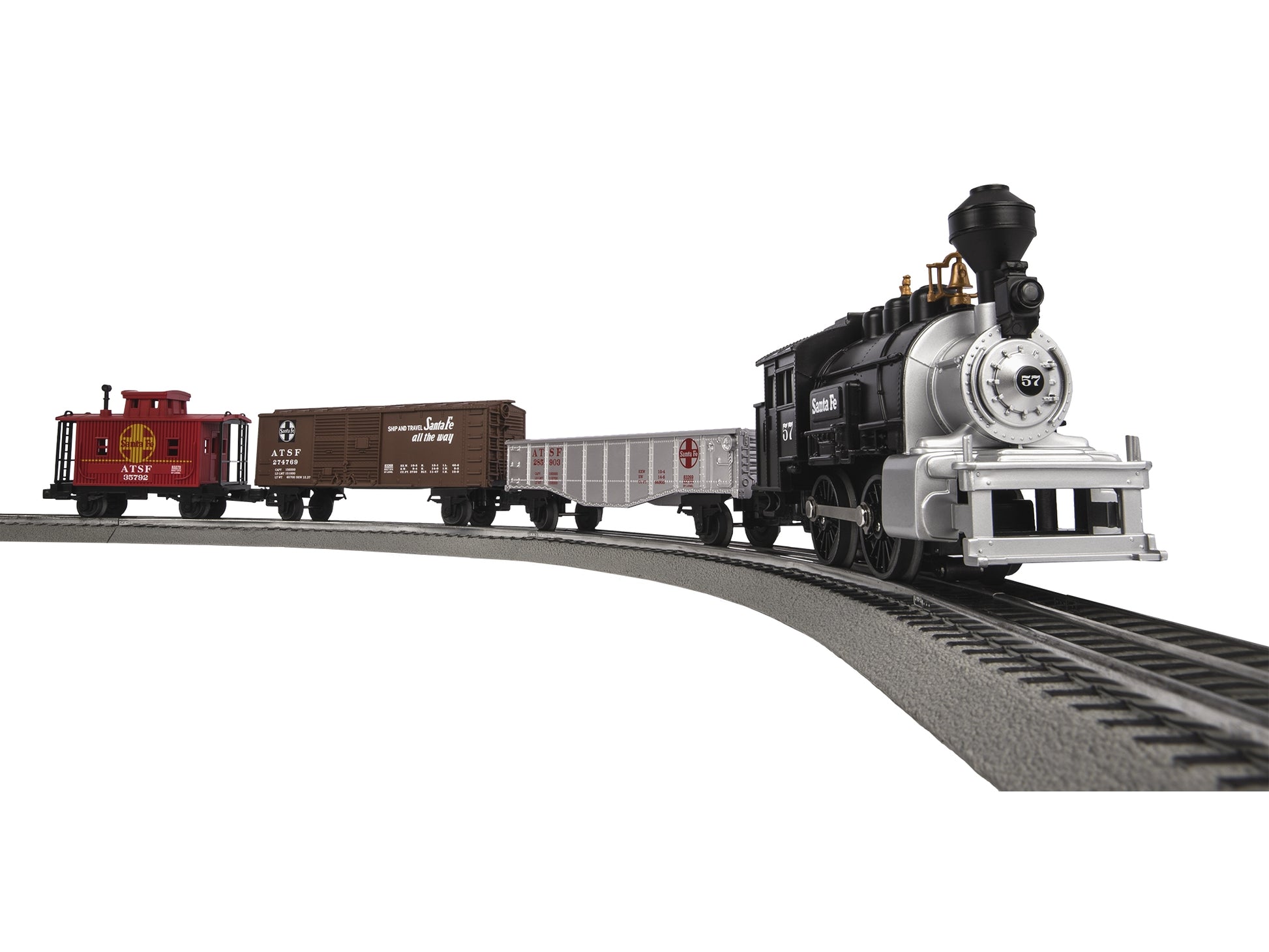 Lionel 6-83266 Santa Fe Lionel Junction LionChief O Gauge Steam Train Set