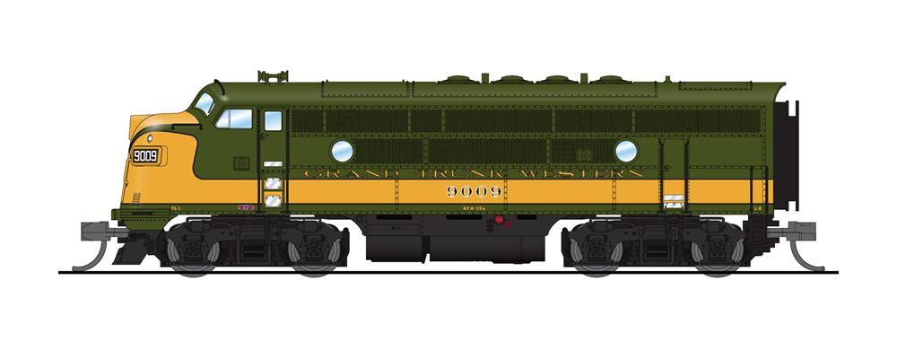 Broadway Limited 6844 N GTW EMD F3A Diesel Locomotive Sound/DC/DCC #9009