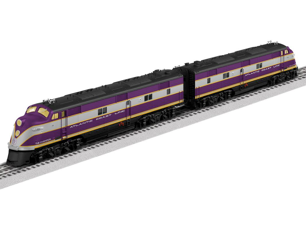 Lionel 6-84638 Atlantic Coast Line Legacy E6 AA Set Diesel Locomotive #500/501