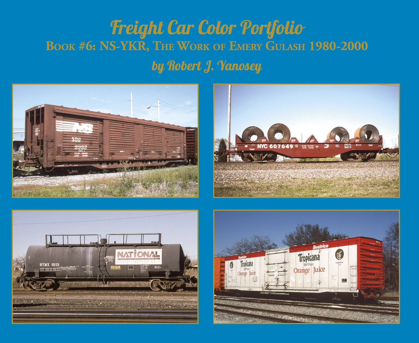 Morning Sun Books 6875 Freight Car Color Portfolio, Book #6: NS-YKR, The Work
