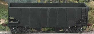 Bowser 691-10100 HO Scale Undecorated 55-Ton Fishbelly Hopper Kit