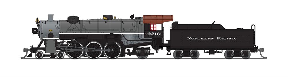 Broadway Limited 6944 N NP Light 4-6-2 Steam Locomotive Sound/DC/DCC #2216