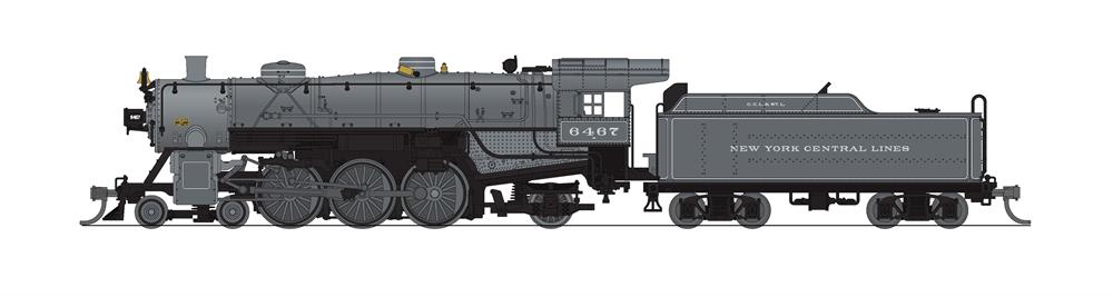 Broadway Limited 6948 N NYC Light 4-6-2 Steam Locomotive Sound/DC/DCC #6467