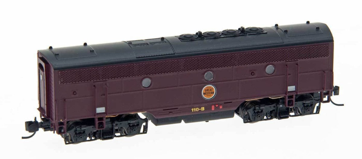 Atlas 69834-03 N Scale Chicago & Great Western EMD F3B Powered Diesel #110-B