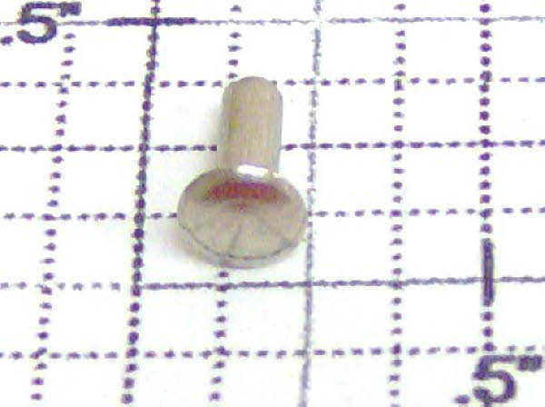 Acme 100-100 .125" Diameter x .250" Round Head Rivet