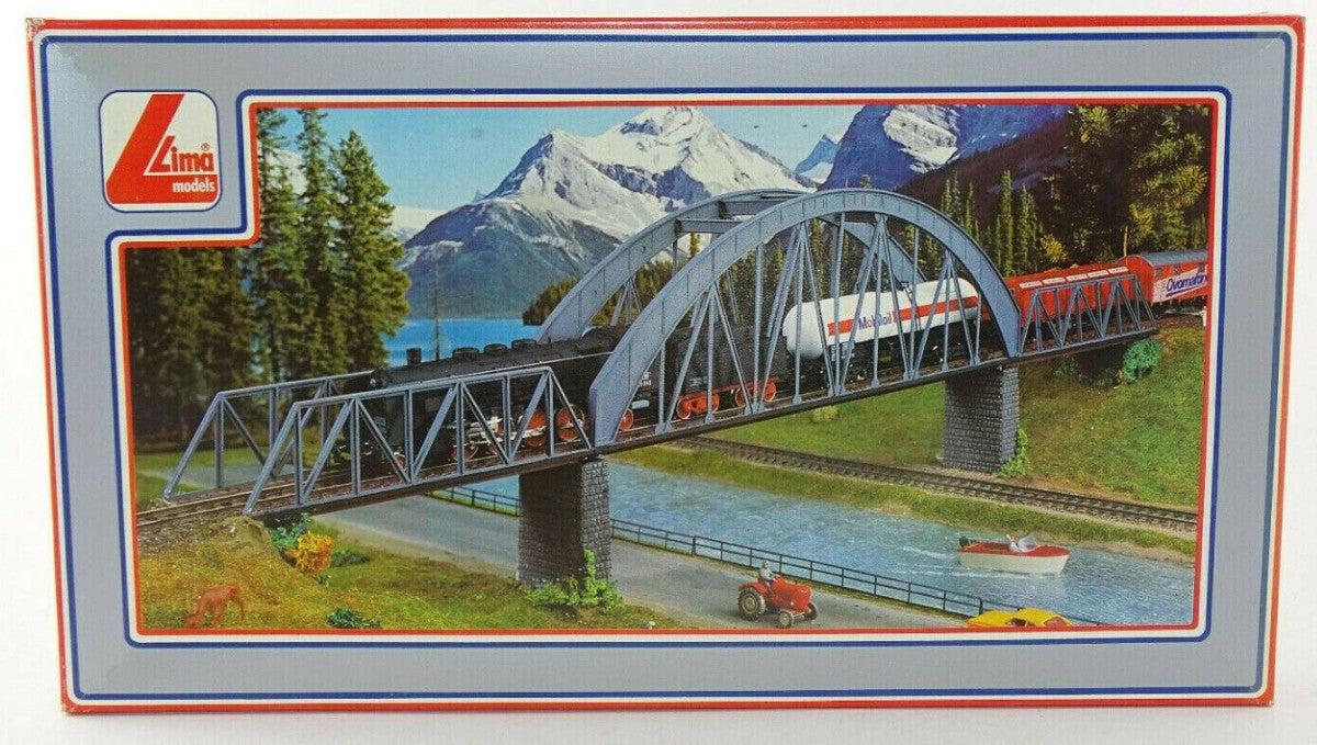 Lima 600925 HO Scale Stahlbogenbrücke Bridge Set Pont Set