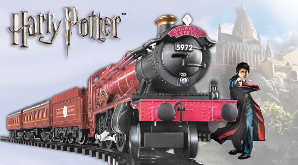Lionel 7-11080 G Scale Harry Potter Hogwart's Express Steam Train Set