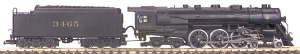 MTH 70-3025-1 Santa Fe G Scale 4-6-4 3460 Class Steam Locomotive