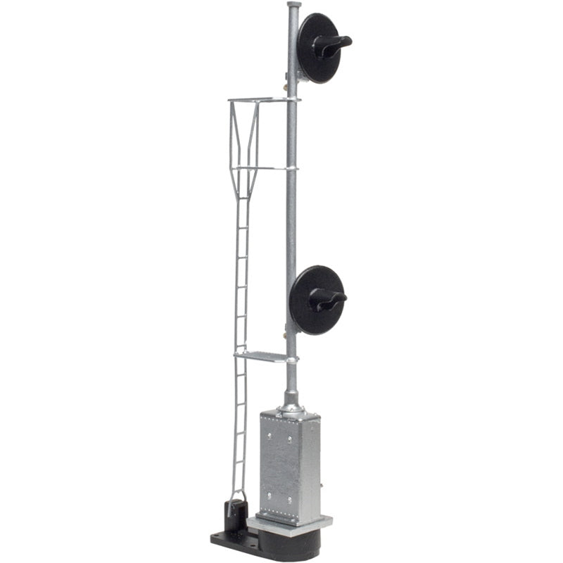 Atlas 70000087 HO Double Head Searchlight Signal with US and S Cabinet