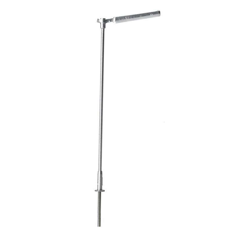 Atlas 70000173 HO Silver Warm LED Single Arm Parking Lot Light (Pack of 3)
