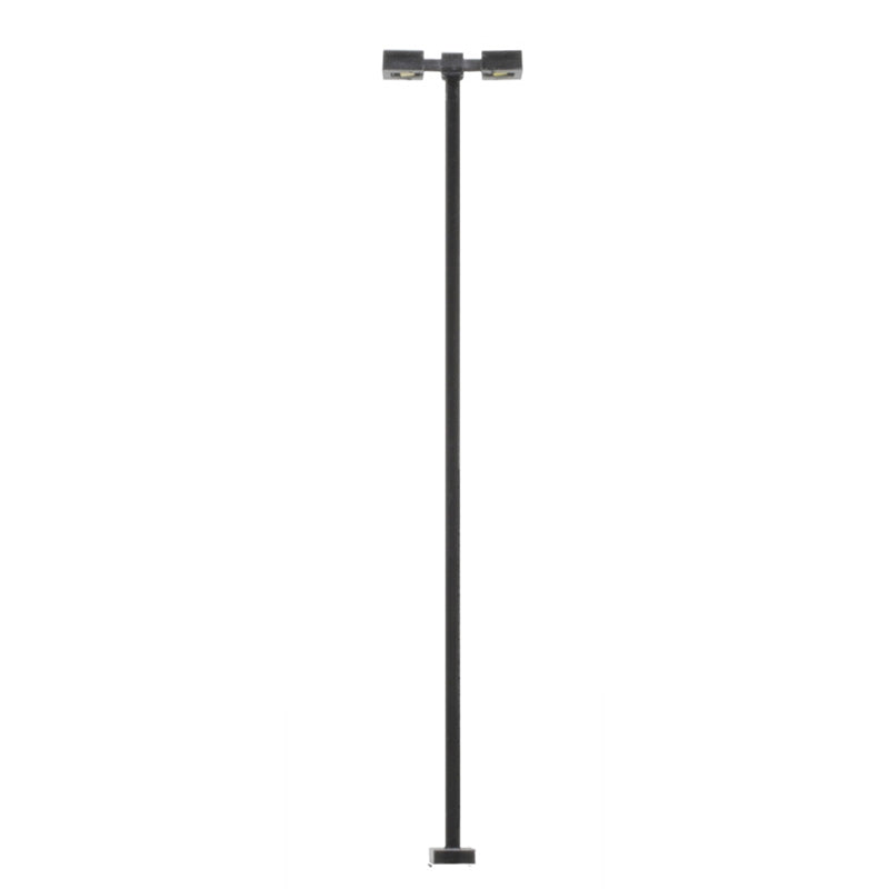 Atlas 70000216 HO 30ft Black Cool White LED Double Arm Square Light (Pack of 3)